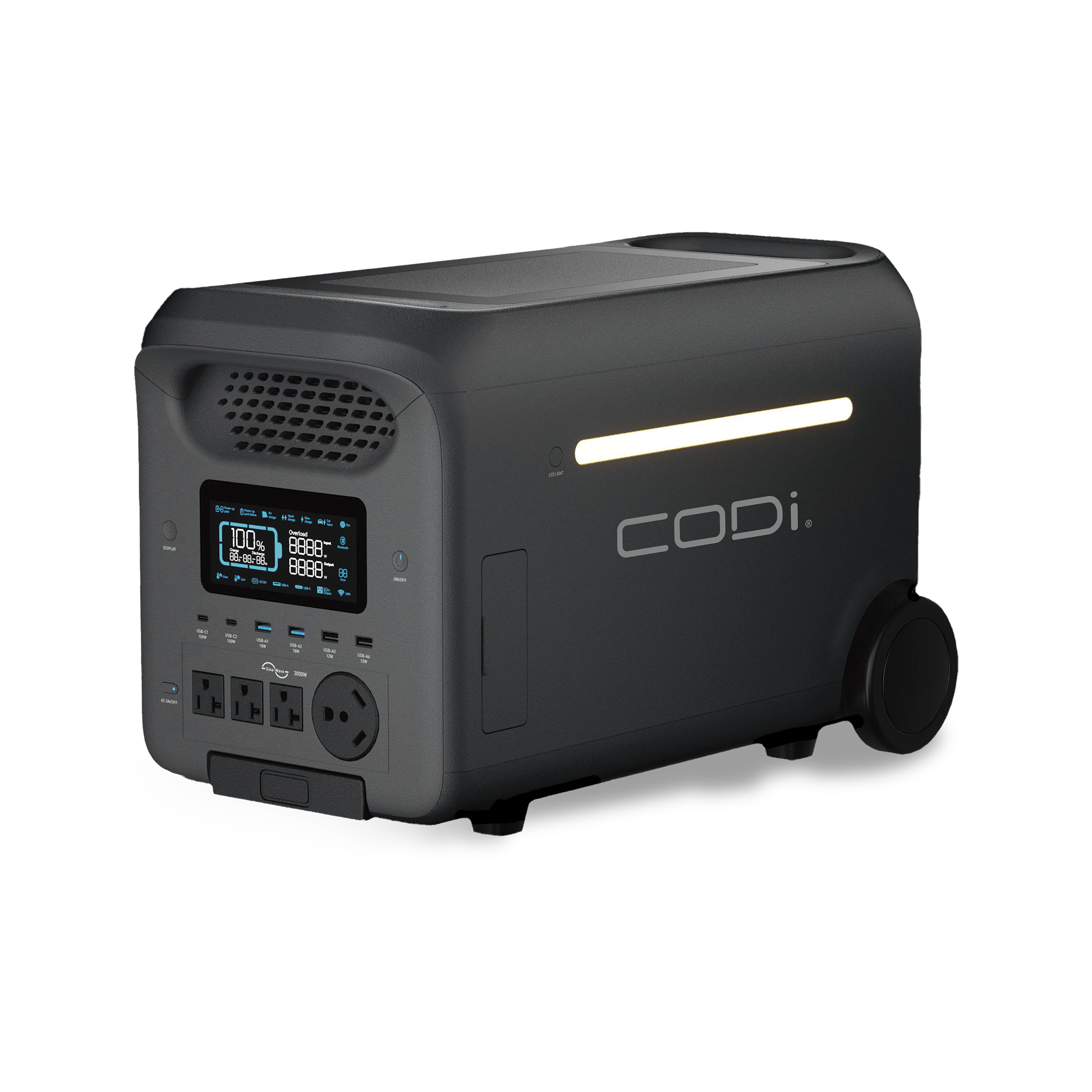 PowerPro 3000W Portable Power Station – Reliable Backup Power