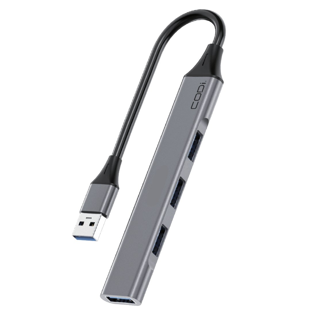 HUB USB-A (2.0) 4 PORTS, 4* USB-A, COLOR