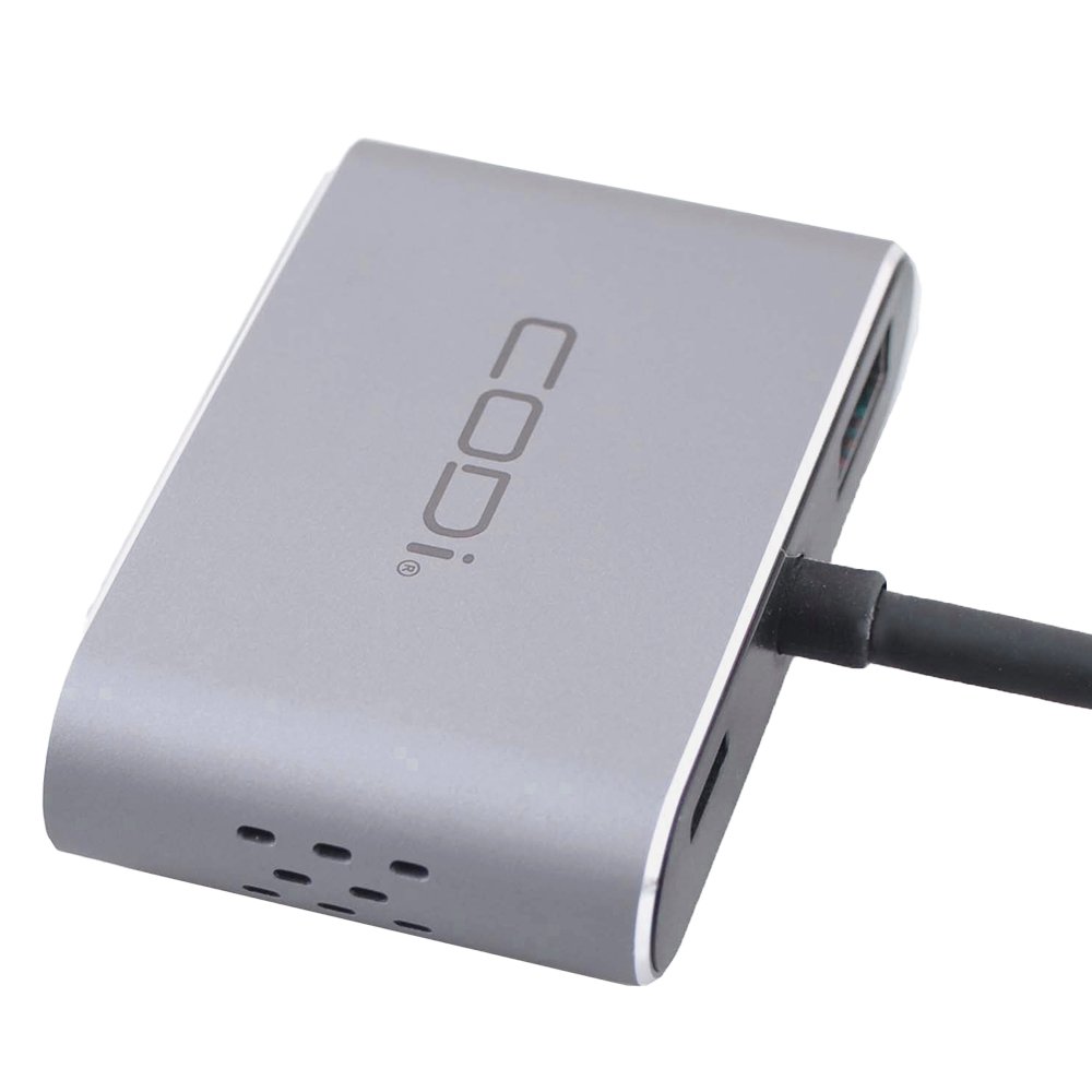 [NV] 4-In-1 USB-C Display Adapter (HDMI, VGA, USB-C PD, USB-A 3.0)* - CODi Worldwide