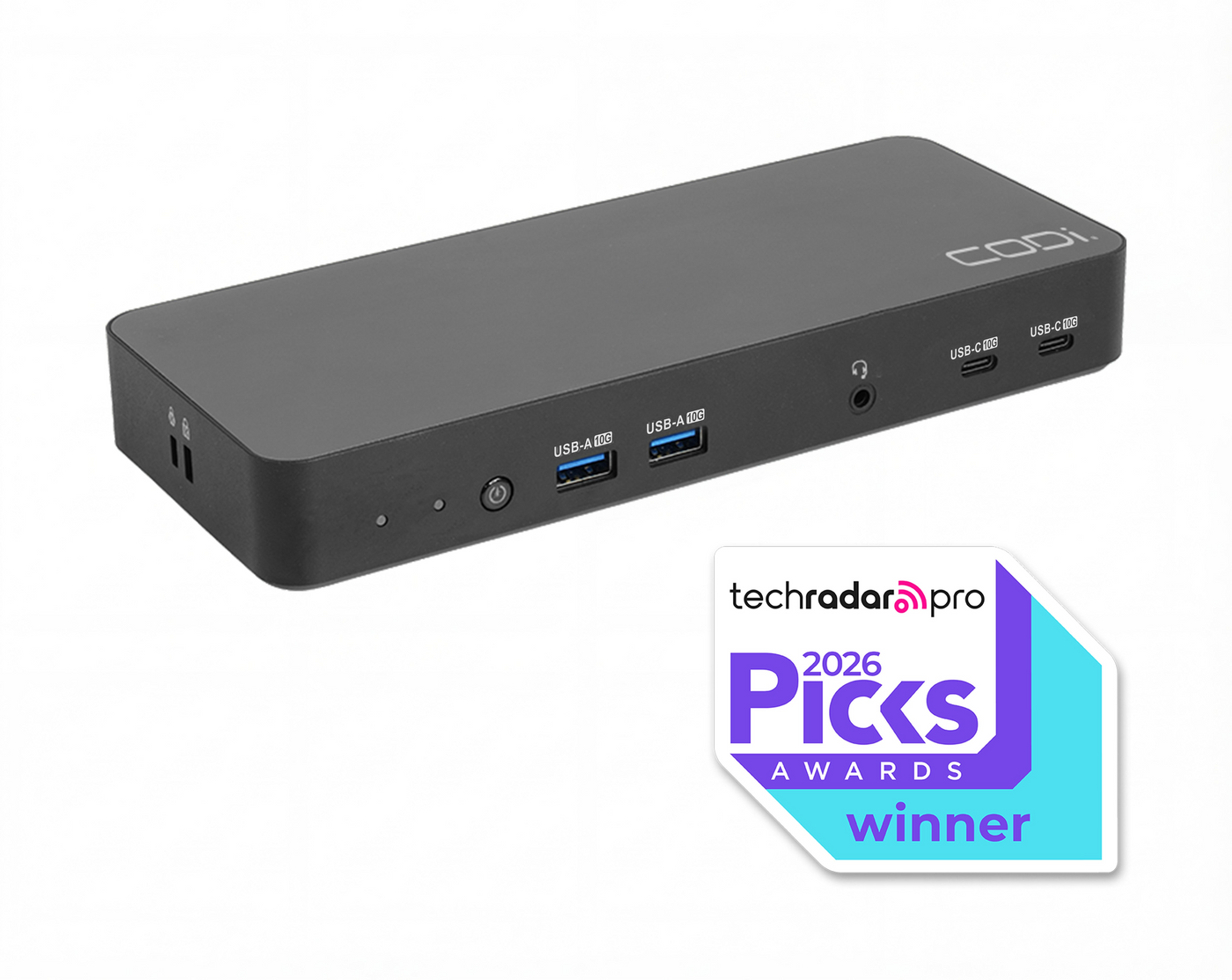 CODi Worldwide’s Centro1202 Pro USB-C Docking Station Wins TechRadar Pro CES Picks 2026 Award