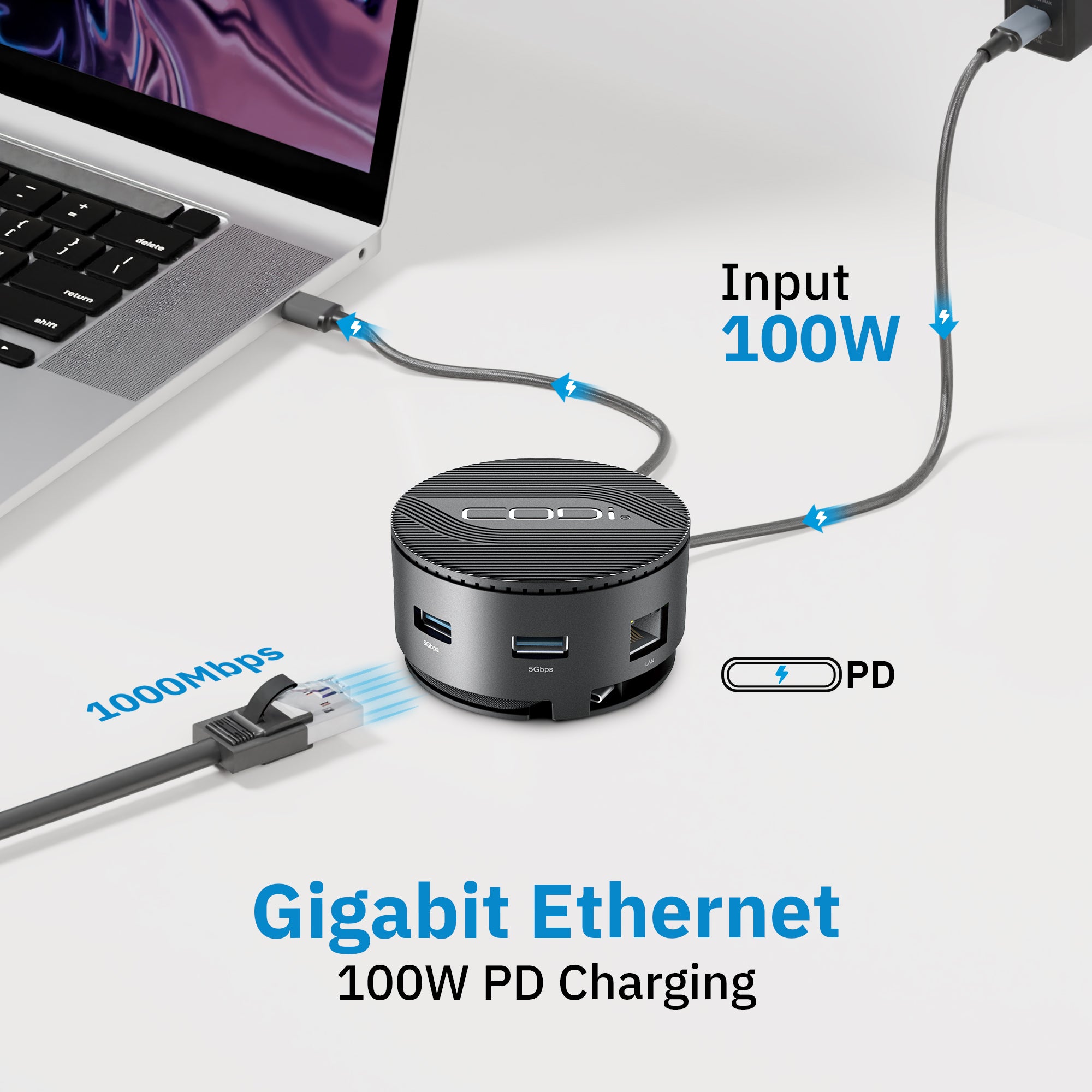 CentroM3 Multi-Port USB-C Docking Station: Boost Workflow | CODi
