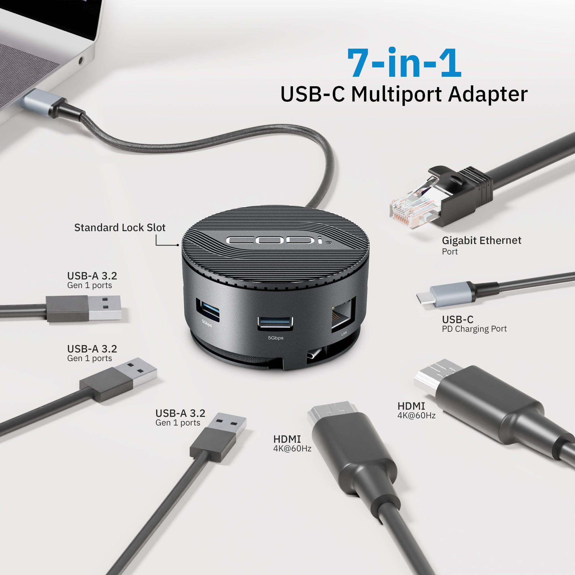 CentroM3 Multi-Port USB-C Docking Station: Boost Workflow | CODi