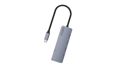 5-in-1 Multi-Port Hub with Power Delivery Passthrough