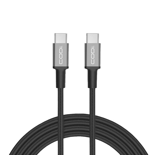 6ft Braided Nylon USB-C to USB-C Charge & Sync Cable