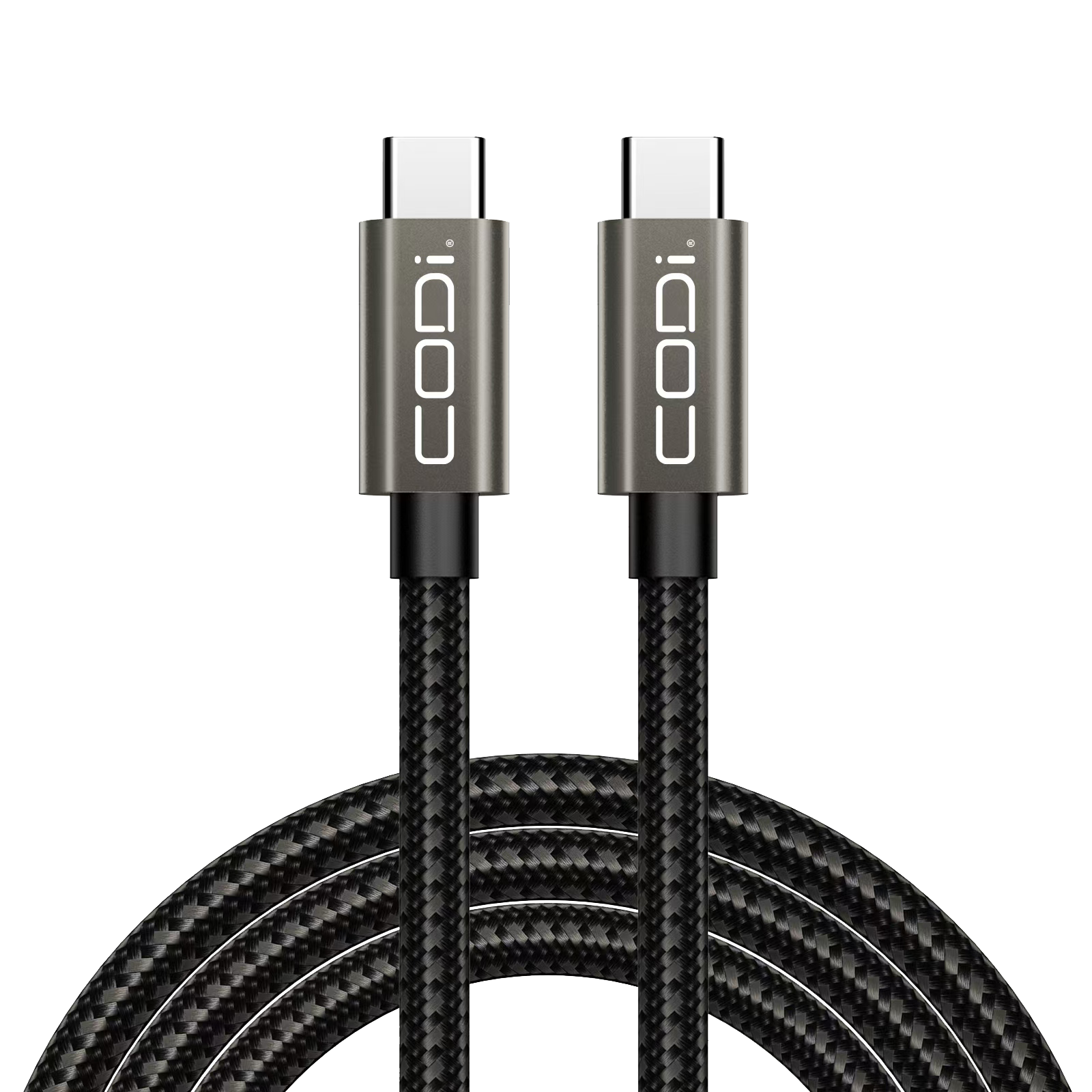 3ft Braided Nylon USB-C to USB-C Charge & Sync Cable