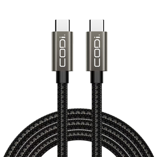 3ft Braided Nylon USB-C to USB-C Charge & Sync Cable