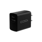 20W Dual Port Wall Charger, USB-C & USB-A Outputs