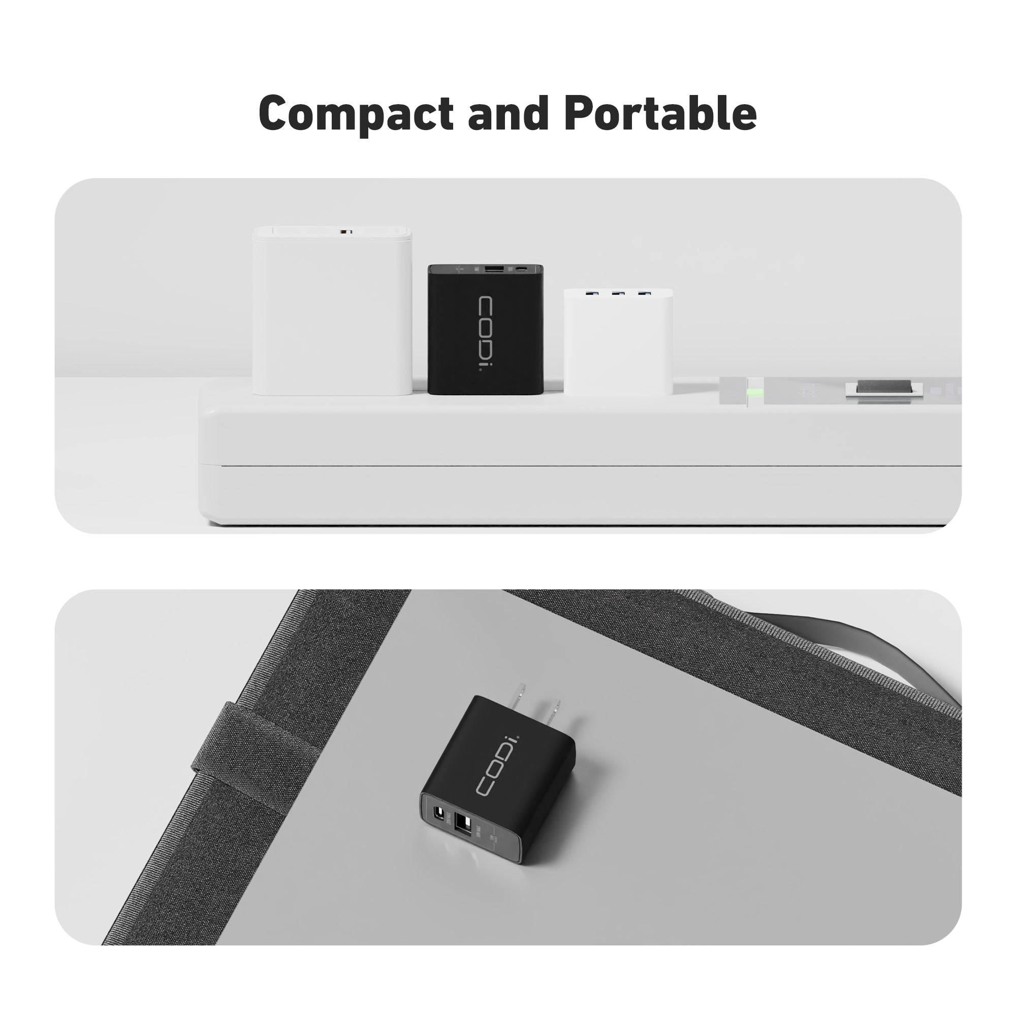 20W Dual Port Wall Charger: Fast Power for All Devices | CODi
