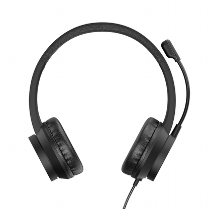 Voice-Isolating 3.5mm Headset with Boom Microphone