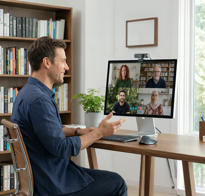 Allocco HD 1080p IR Facial Recognition Webcam (Windows Hello)