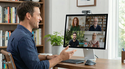 Allocco HD 1080P IR Facial Recognition Webcam (Windows Hello)