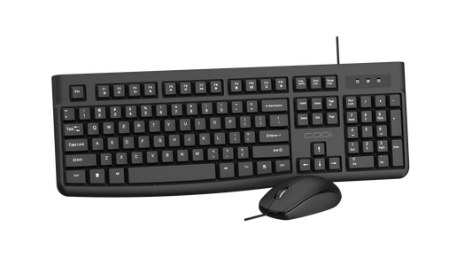 Wired USB-A Keyboard & Mouse Combo