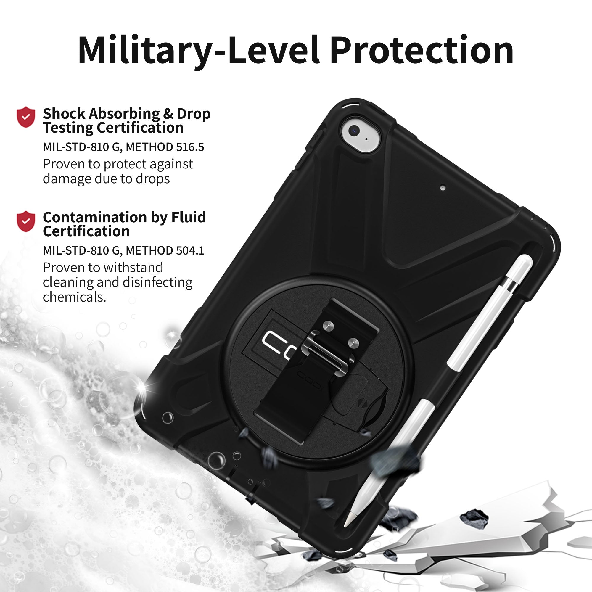 Rugged iPad Mini 4/5 Case with 360° Protection by CODi – CODi