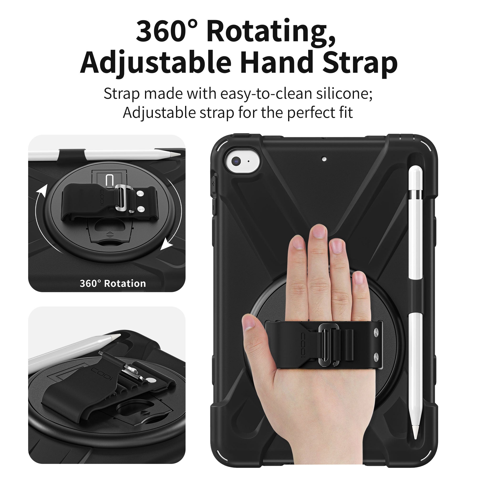 Rugged iPad Mini 4/5 Case with 360° Protection by CODi – CODi