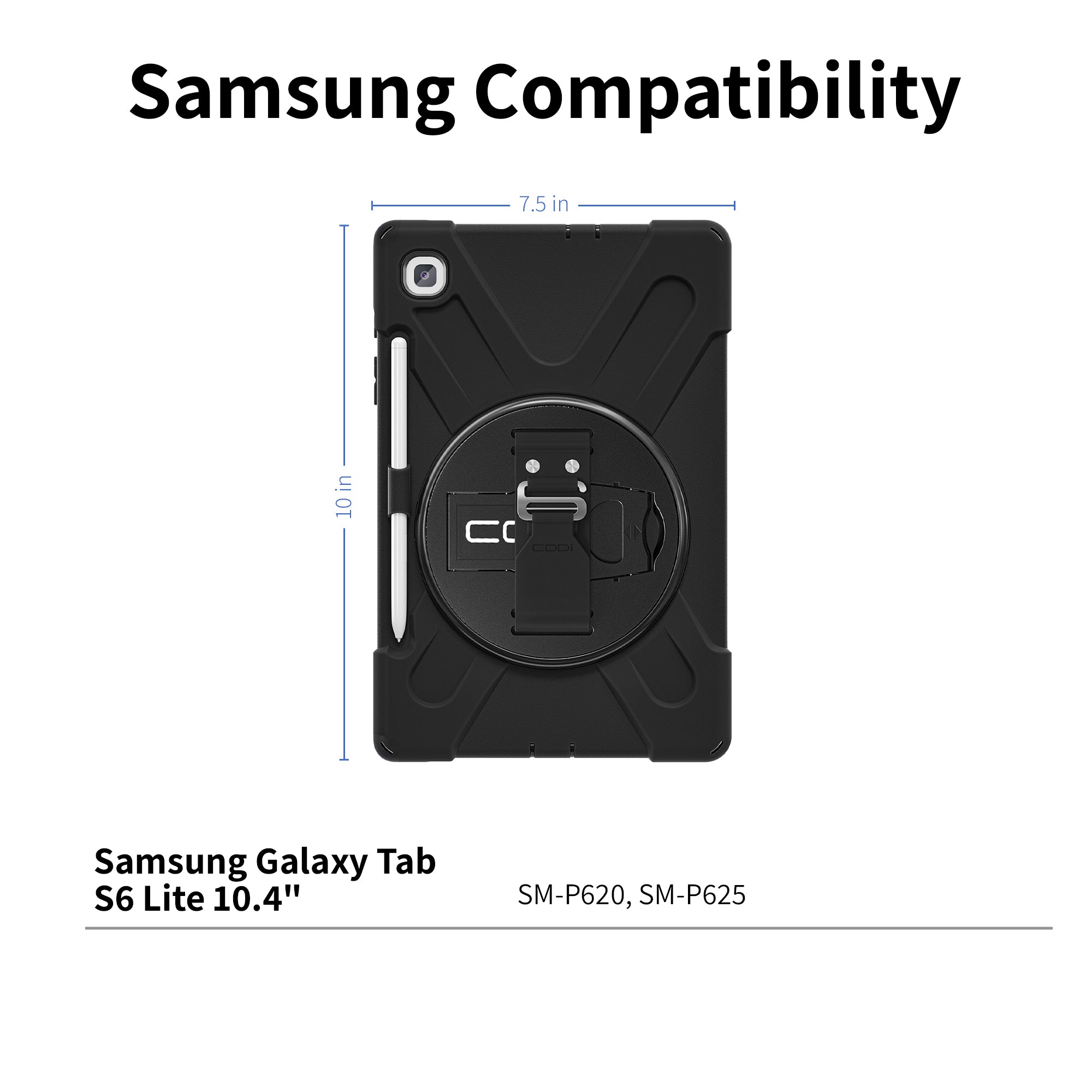 Rugged Case for Samsung Galaxy Tab S6 Lite 10.4