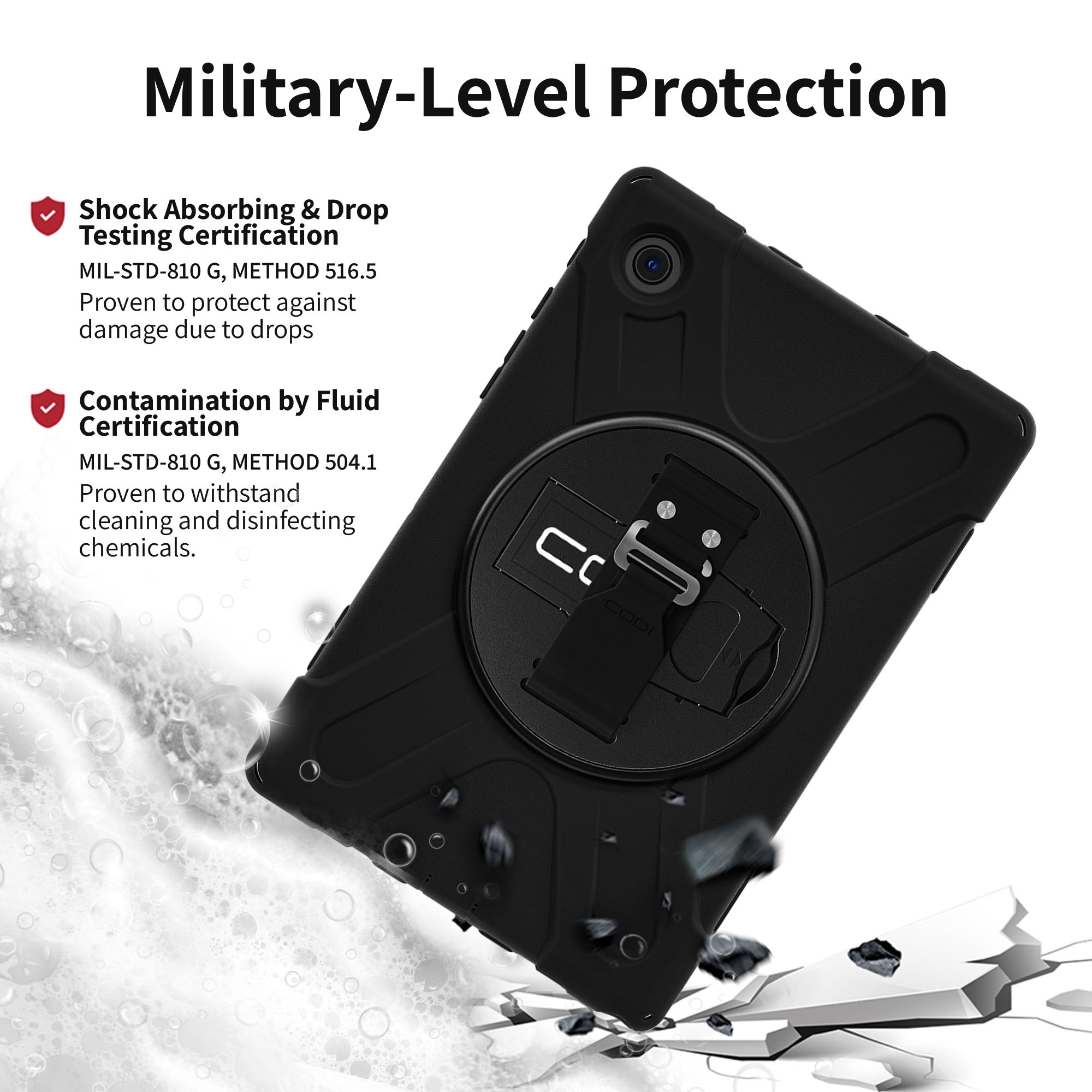 Rugged Case for Samsung Galaxy Tab A8 10.5