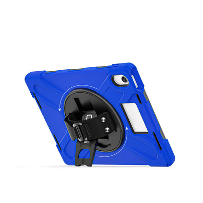 Rugged iPad 11" (A16)/iPad 10.9" (10th Generation) Case w/ Integrated Screen Protector - Blue