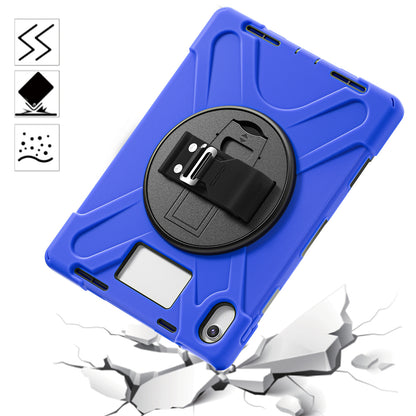 Rugged iPad 11" (A16)/iPad 10.9" (10th Generation) Case w/ Integrated Screen Protector - Blue