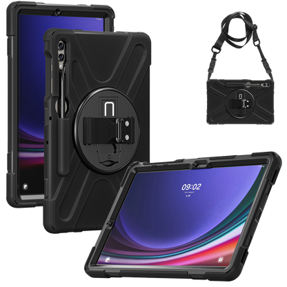Rugged Case for Samsung Tab S7+/S8+/S9+/S7 FE/S9 FE+/S10+