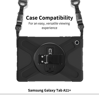 Rugged Samsung Galaxy Tab A11+ Case w/ Integrated Screen Protector