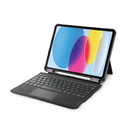Bluetooth Keyboard Folio Case w/ Trackpad for iPad 10.9" (10th Gen) & iPad A16