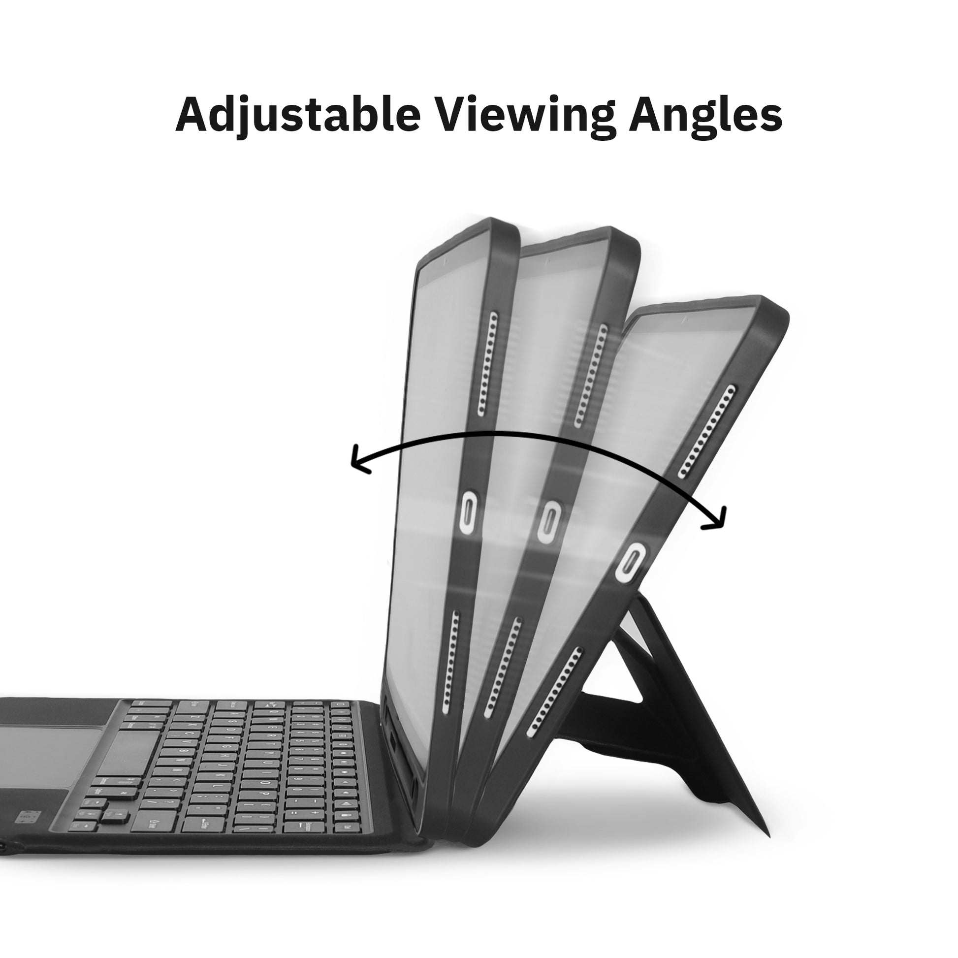 Bluetooth Keyboard Case w/ Trackpad for iPad Air 13” (M2, M3