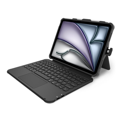 Rugged USB-C Keyboard Case for iPad 11" (A16), iPad 10.9" (Gen 10)