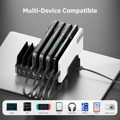 10 Port USB-C Charging Station