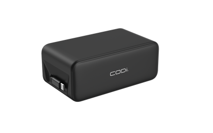 130W Dual Retractable Cable Desktop Charging Station