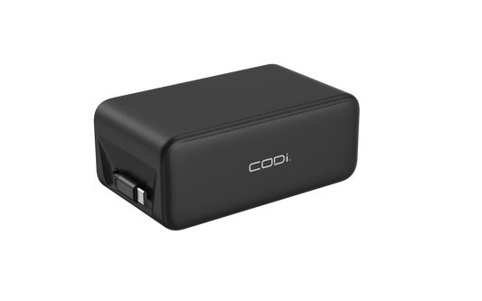 130W Dual Retractable Cable Desktop Charging Station
