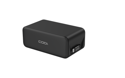 130W Dual Retractable Cable Desktop Charging Station