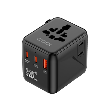 International Travel Adapter with 25W PD