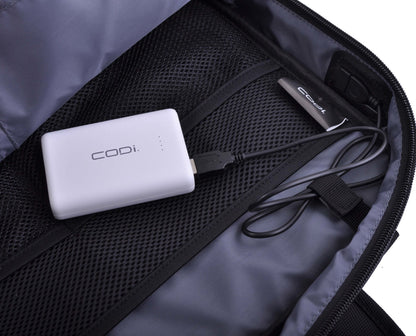 10,000mAh Quick Charge Powerbank w/ USB-C, USB-A (x2), Micro-USB - CODi Worldwide