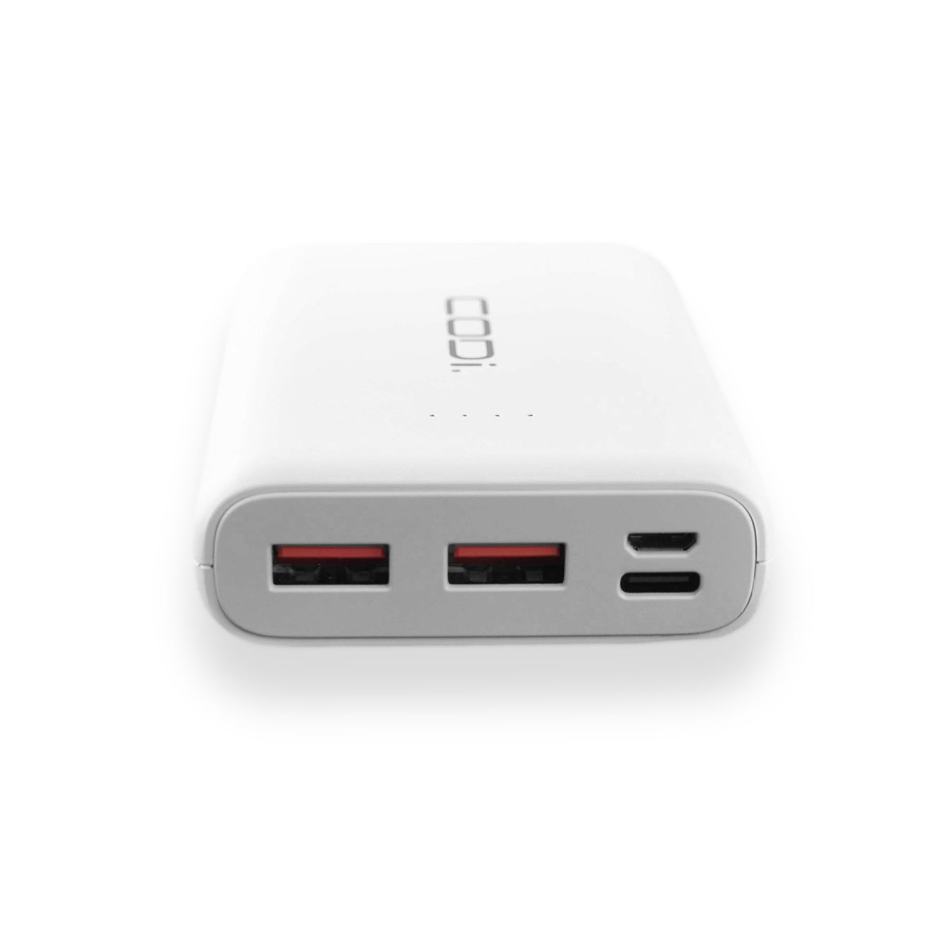 10,000mAh Quick Charge Powerbank w/ USB-C, USB-A (x2), Micro-USB - CODi Worldwide