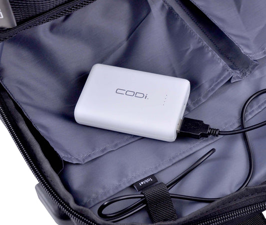 10,000mAh Quick Charge Powerbank w/ USB-C, USB-A (x2), Micro-USB* - AP - CODi Worldwide