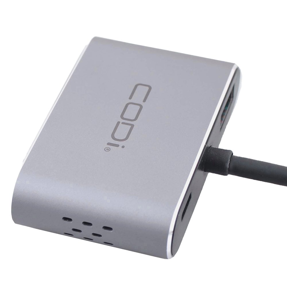 4-In-1 USB-C Display Adapter (HDMI, VGA, USB-C PD, USB-A 3.0) - CODi Worldwide