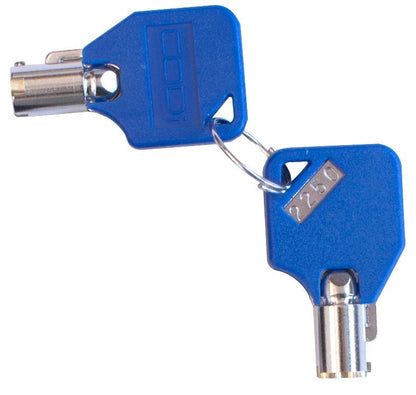 9-Pin Key Cable Lock w/ Two Keys - CODi Worldwide