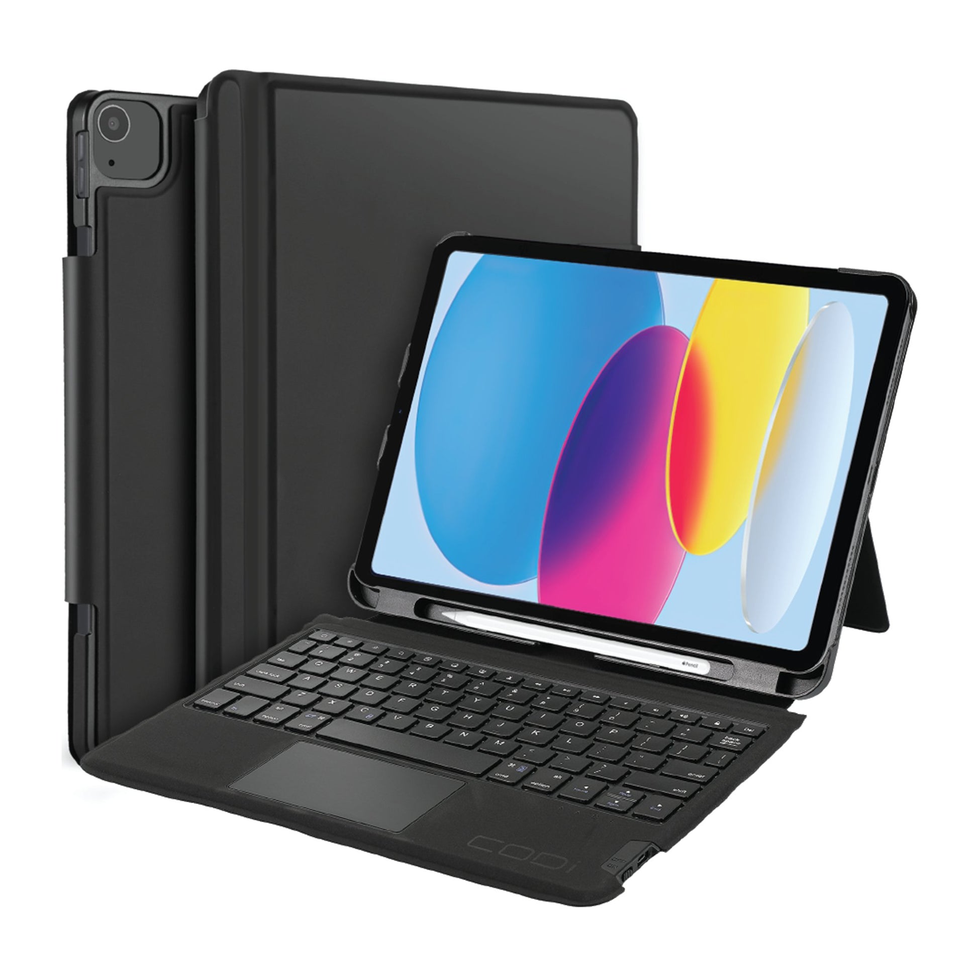 Bluetooth Keyboard Folio Case w/ Trackpad for iPad 10.9 (10th Generat