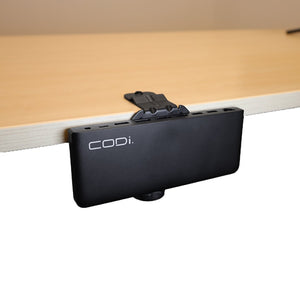 Centro1202 100W MST USB-C Docking Station with Clamp-On Mounting Bracket - CODi Worldwide