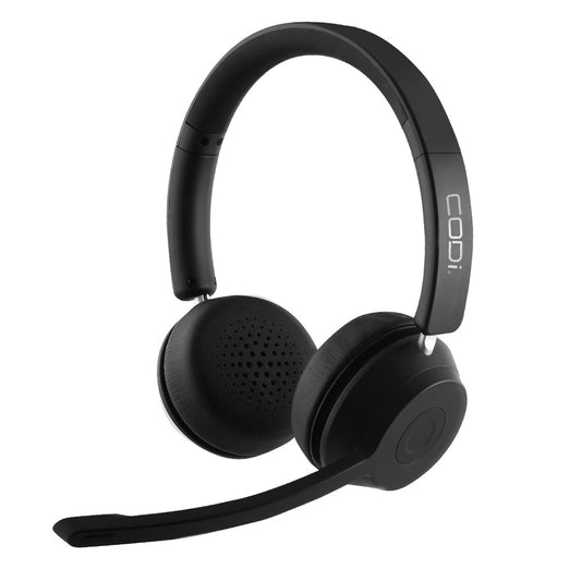 CLARO Bluetooth + Wireless Stereo Headset w/ Integrated AI-Powered ENC Microphone - CODi Worldwide