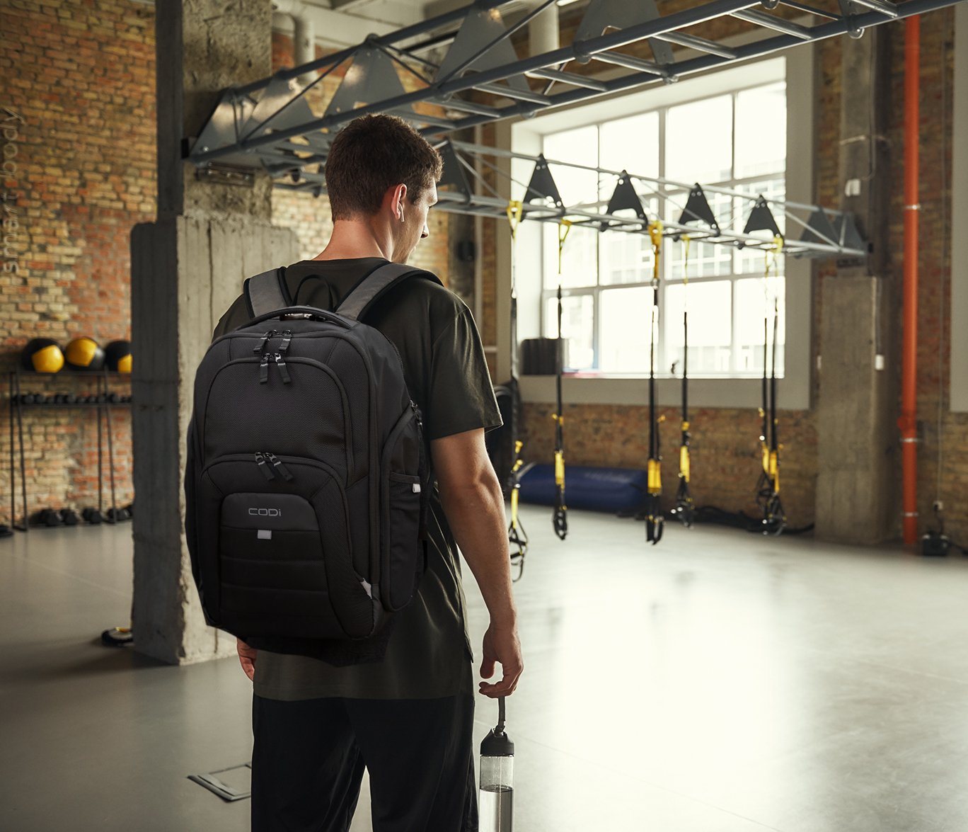backpacking pack with laptop Ferretti Pro Sport Pack 15.6" Laptop Backpack CODi FER706-4