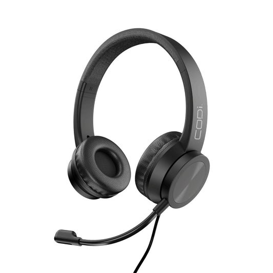 Noise-Cancelling USB-A Headset with Boom Microphone* - CODi Worldwide