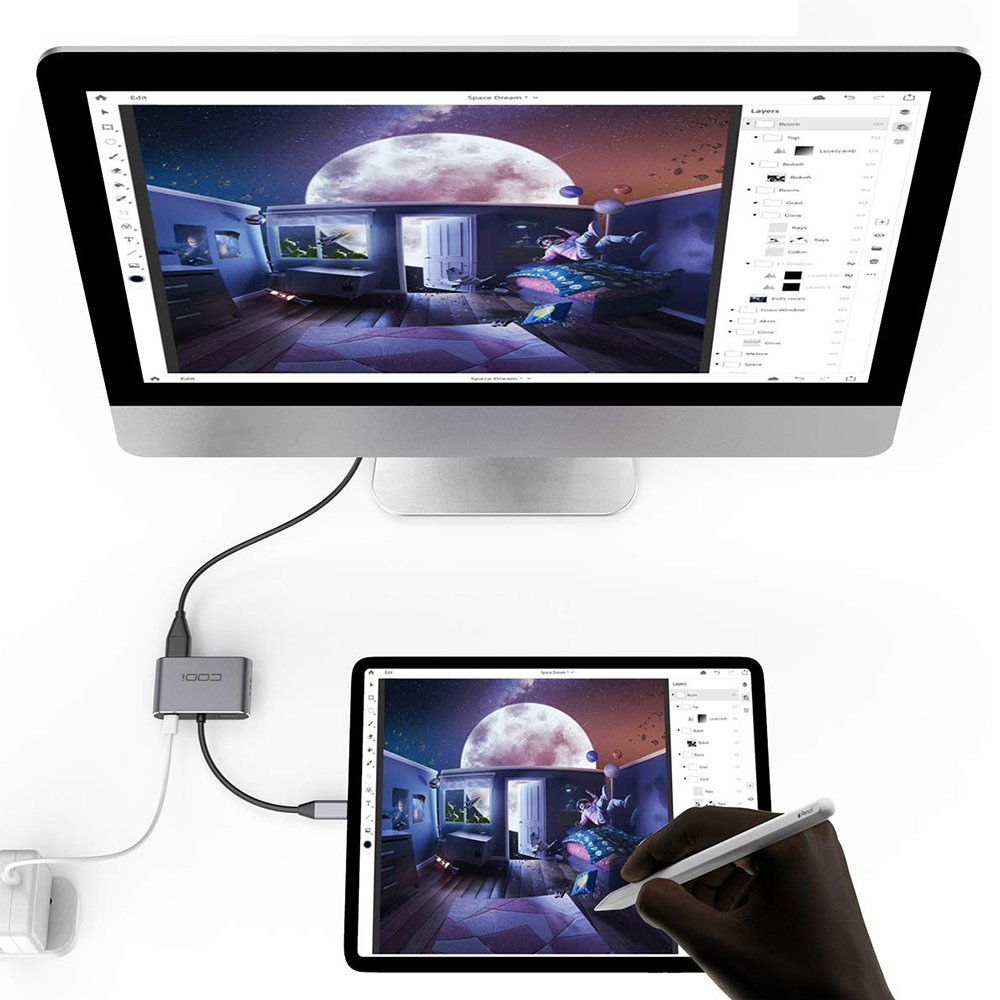[NV] 4-In-1 USB-C Display Adapter (HDMI, VGA, USB-C PD, USB-A 3.0)* - CODi Worldwide