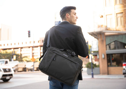 Terra Recycled 15.6" Laptop Briefcase/Backpack Hybrid - CODi Worldwide