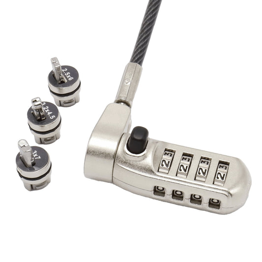 Universal Serialized Combination Lock Body w/ T-Bar, Noble, and Nano Lock Heads - cworldwide